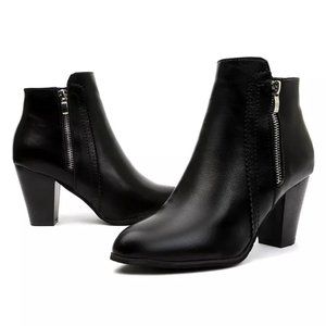 Women's Leather Short Boots